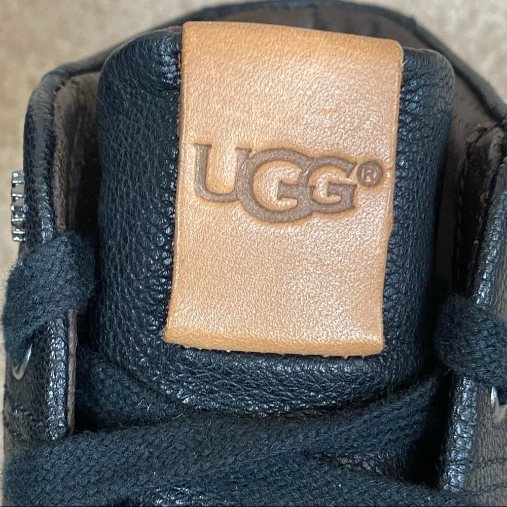 UGG Men’s Cali High Top Leather Sneaker Size 8‎